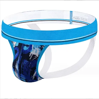 Manufacturer Custom Luxury Brand Jock Strap Mens Sexy Xmas Jockstrap for Gay Underwear Briefs Fancy Panty