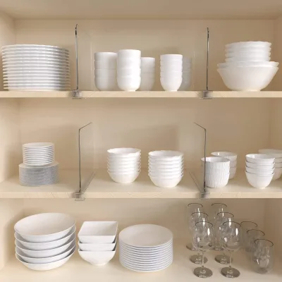 Transparent Acrylic Hanger Dividers Shelf Dividers for Closet Organization Clear Acrylic Closet Organizer