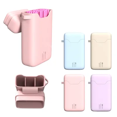 Makeup Artists Silicone Organizer Box Portable Eyelash Case Lip Brush Holder Travel Storage Solution