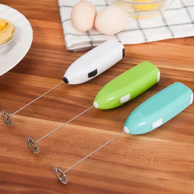 Factory Wholesale Portable Mini Milk Frother Battery Coffee Milk Frother
