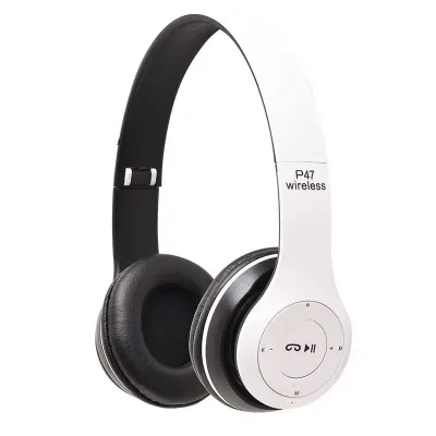 High Quality P47 Foldable Headset with LED Battery Indicator JL Chipset Low Power Immersive Experience Comes with Microphone