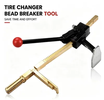 Manual Tire Bead Breaker Tool Tubeless Tire Removal Clamp Tire Changing Pliers Repair Tool for Motorcycle Car Tire Repair