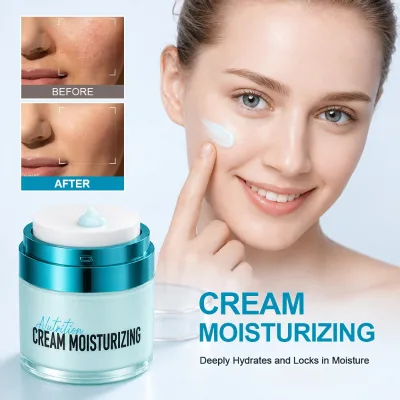 Private Label Multi Ceramide Deep Hydrating Moisturizing Face Cream Day Night Deeply Nourishing Face Cream for Dry Skin