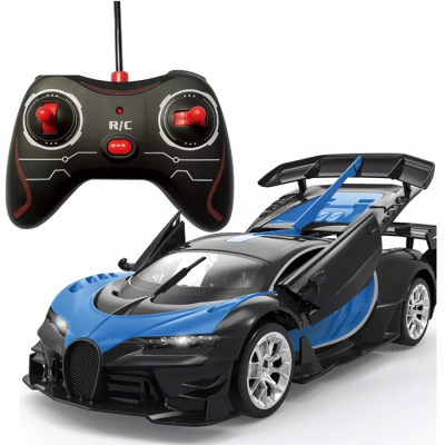1:18 Front Lights Open Three Doors Plastic Sports Car Modle Toy Remote Control Car Mini Sports Rc Cars for Kids Toys