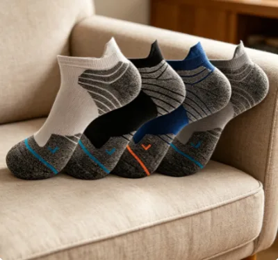 Pro-Grade Cushioned 144N Arch Support Low Cut Athletic Socks for Men Women - Anti-Blister Performance Gym Fitness Socks Whole...