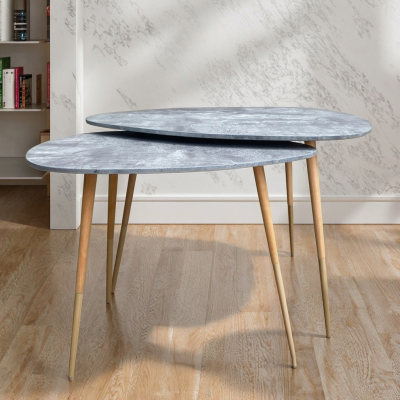 Modern Wooden Leg Dining Table with Luxurious Minimalism Style Strong Spatial Adaptability and Rounded Corners Home Furniture