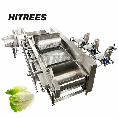 Specialized Four-Stage Blanching Machine for IQF Processing Line