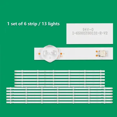 For for Sony KD-65X8000G KD-65X7500H 65XG8096 Light Strip I-6500SY80131-R LCD TV Backlight Strip Kit