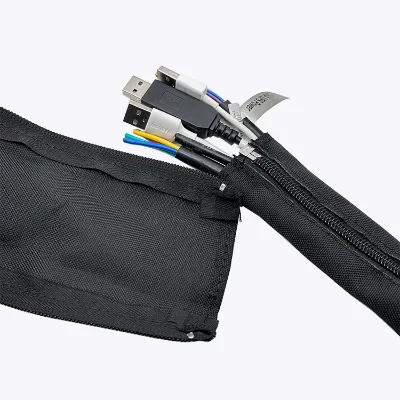 Zippered Textile Sleeve Automotive Wire Harness Protective Sleeve Protective Sleeve