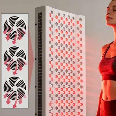 Curved Design 1500W LED Therapy Panel Deep Tissue Penetration for Clinic Physical Therapy Use
