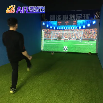 Indoor Interactive AR Football Game Simulator Smart Virtual Soccer Training Equipment Soccer Products