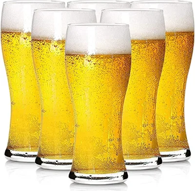 Hot Selling Wholesale Price Beer Pint Glasses Accepting Custom Logo Beer Glass