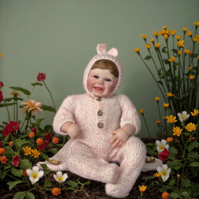 Hot Smiling Angel Cute Little Girl Sugar Gum Baby Doll 22 Inch 55cm Realistic Newborn Baby Doll