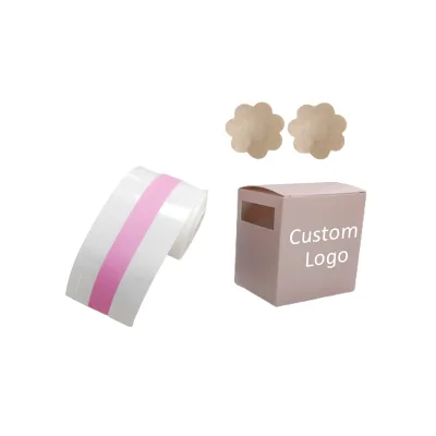 Breast Tape for Swimming Sticky Invisible Waterproof Strapless Dresses Double Sided Boob Tape