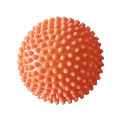 Factory Wholesale Custom Color PVC Spiky Ball Sport Massager for Yoga and Foot Massage Deep Tissue Massager