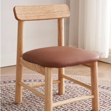 Solid Wood Small Chair Backrest Low Stool Shoe Changing Stool Children Balcony Stool
