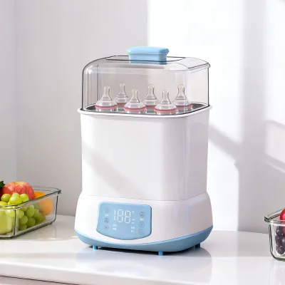 Baby Bottle Steam Sterilizer Multiple Steam Function Baby Bottle Sterilizer and Dryer