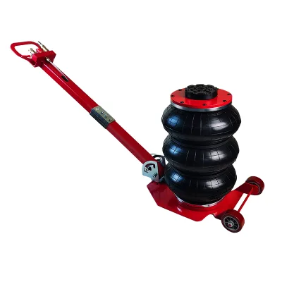 High-quality 3T Steel Pneumatic Inflatable Air Bag Car Jack with Long Foldable Handle for Hydraulic & Air Power Chassis Repair