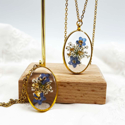Elegant Love Forget Me  Chain Pendant Necklace Hot Women's Accessories for Romantic Party Gifts
