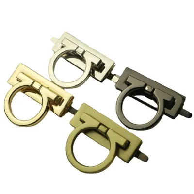 Large Bag Hardware Accessories Light Gold Silver Gun Black Twist Lock Luggage Parts & Accessories