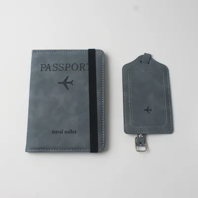 Rfid Blocking Protection Travel Passport Credit Holder Cover Case Business PU Leather Women Men Ticket Protective Accessories