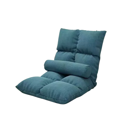 Lazy Sofa Fashion Module Combination Japanese Style Lazy Sofa Blue Chair