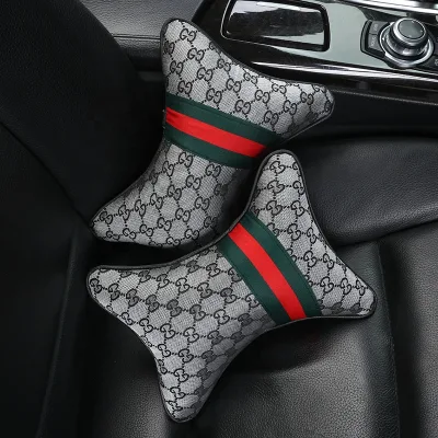 High Quality Car Cushion Neck Waist Pillow Advanced Business Four Piece Throw Pillow Set