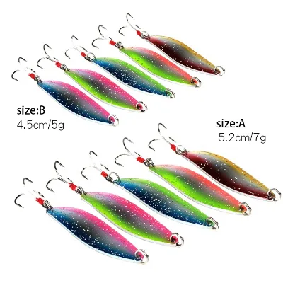 5g - 14g Sea Trout Spoons Spinners Lures Trolling Mini Metal Fishing Spoons