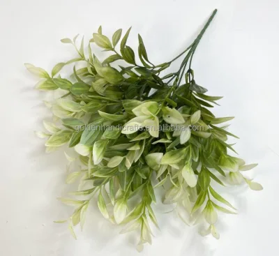 Artificial Tree Branches Artificial Vanilla Leaves Fiddle Leaf Artificial Plant for Indoor Outdoor Greeny Decor