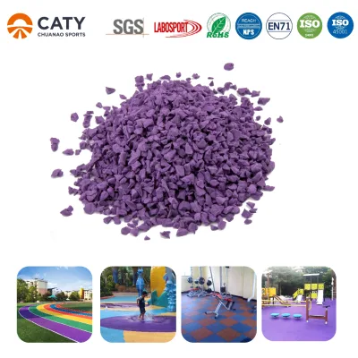 Impact Absorbing EPDM Rubber Granules for Residential Communities Apartment Complexes and Community Playgrounds