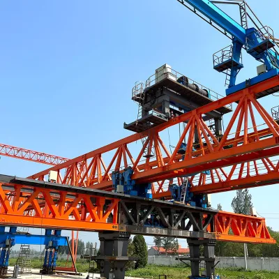 China Supplier Easy Installation High Quality 100t Girder Erecting Concrete Beam Launcher