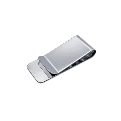 China High Quality Custom Wholesale Stainless Steel Square Money Clip Luxury Spring Money Clip