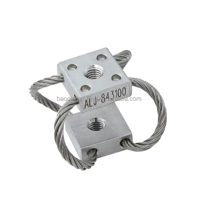 Efficient Aerial Imagery Camera Acoustics and Noise Control Cinema Small Shock Absorber ALJ-844 Series Wire Rope Isolator