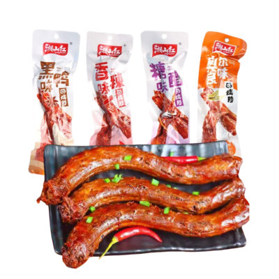 OEM Custom Hot Selling Chinese Roasted Neck Snack Multi-Flavor Spicy Traditional Delicious Ready-to-Eat Meat Food