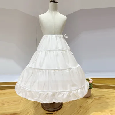 Wholesale Tea-Length Crinoline Slips Underskirts Party Wear Ball Gown Petticoat for Wedding Dress