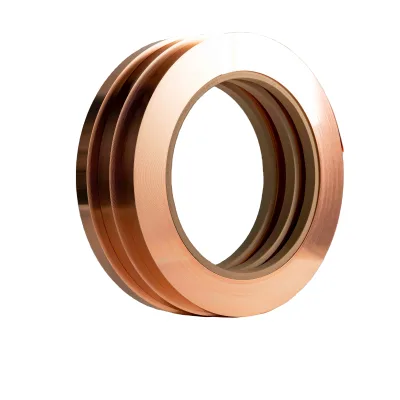 China Supplier C1100 0.1mm Thick Copper Foil  Copper Foil 25 Micron Copper Strip Coil for Lithium Battery