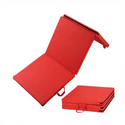 Sports-ready Trifold Sponge-filled Fitness Mat Multi-functional Yoga-exercise Pad Dance-practice Gymnastics Mat Unisex Wholesale