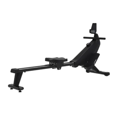 K-FIT GSRW7018 Magnetic Rowing Machine 32 Level Resistance LCD Console Aluminum Rail Indoor Full Body Exercise Home Gym