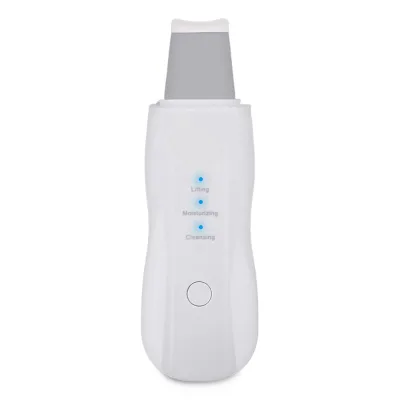 Skin Scrubber Facial Cleansing Peeling Machine Blackhead Remover Pore Cleaner EMS LED Anti Aging Facial Massager