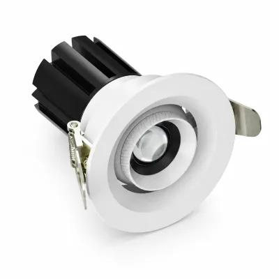 JINK Dot Zoom Matter over Thread Smart Adjustable Downlight 8W 12W 5-55 Degree Beam Ra90 UGR16 Dimmable Ceiling Light