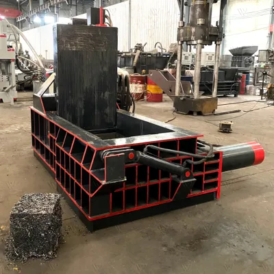 Hydraulic Horizontal Scrap Metal Compressing Machine Automatic Metal Can Compactor Factory for Metal