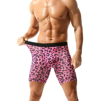 Popular Quick Dry Pattern Shorts Printing Designer Underwear Boxer Sport Fitness Breathable Boxers for Men
