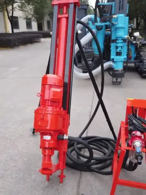 Professional KAISHAN KQD70 Rotary Drilling Rig Max.15m Drilling Depth Motor Pump for Mining Quarrying Construction Projects