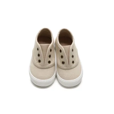 Fancy Wholesale Slip on Canvas Casual Shoes Canvas Anti Slip Rubber Sole Daily
