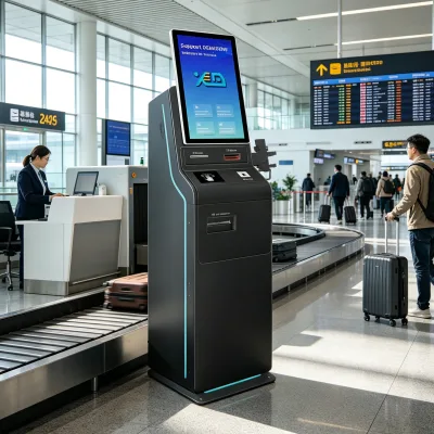 QR Code Hotel Self Check-in Kiosk Web Check-in Continuation