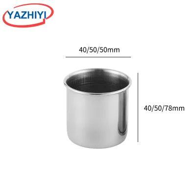 YAZHIYI 304 Stainless Steel Medical Measuring Cup Autoclavable Dressing Cup Liquid Medicine Beaker For Hospital Dental Clinic