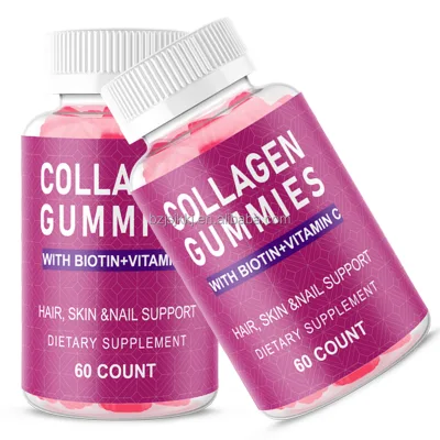 High Quality Healthcare Supplement Factory-Sourced Collagen Gummies