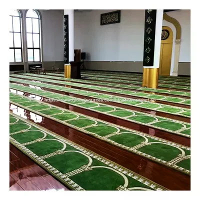 Portable Muslim Prayer Carpet Rug Travel Foldable Pocket Muslim Prayer Mat