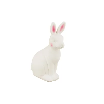 White Rabbit DIY Resin Animal Decor Home Landscape Easter Party Zodiac Gift Family Accessories Handmade Christmas Decorations
