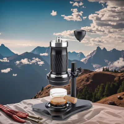 Portable Manual Coffee Maker with New Design for Home Hotel Car RV Creamy Hand-Brewed Coffee Experience
